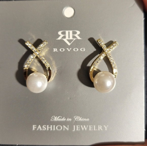 Fashion Jewelry Jewelry - Earrings Gold With Pearl